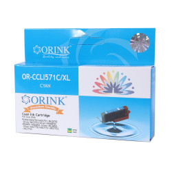 Canon CLI571XL tintapatron cyan ORINK Tintapatron kompatibilis Orink