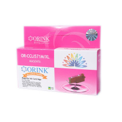 Canon CLI571XL tintapatron magenta ORINK Tintapatron kompatibilis Orink