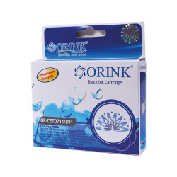 Utángyártott Hp 711XL/CZ133A tintapatron black ORINK Tintapatron kompatibilis Orink