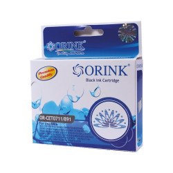 Utángyártott Hp 711XL/CZ133A tintapatron black ORINK Tintapatron kompatibilis Orink