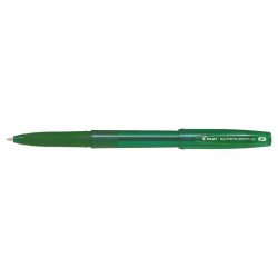 Golyóstoll 0,7 kupakos F Super Grip G Pilot, írásszín zöld Golyóstoll Pilot