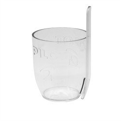 Írószertartó pohár műanyag, kerek Pilot átlátszó Írószertartó Pilot