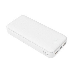 Powerbank szett 20000 mAh +20W PD töltő Platinet fehér Powerbank Platinet