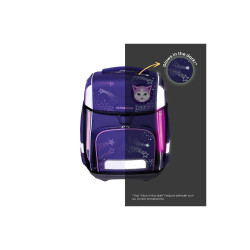 Iskolatáska ergonomikus, lányos 9 részes szett Flashlight Schneiders Gyermektáska, tornazsák Schneiders