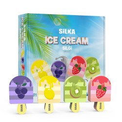 Radír, jégkrém, 36 db/display, Silka Radír Silka