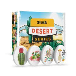 Radír, sivatag, 36 db/display, Silka Radír Silka