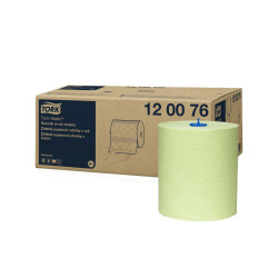 Kéztörlő 2 rétegű tekercses átmérő: 19 cm 150 m/600 lap/tekercs 6 tekercs/karton Advanced Matic® H1 TORK_290076 zöld Papírtörlők TORK