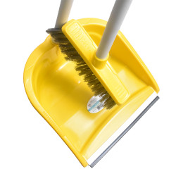 Szemetes lapát műanyag álló + partvis AF200 Vödrök, lapátok Uctem Plas