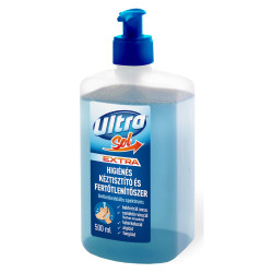 Folyékony szappan pumpás 500 ml fertőtlenítő hatással Ultra Sol Extra Fertőtlenítő folyékony szappanok Ultra