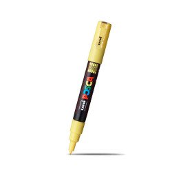 Dekormarker 0,7-1mm, Uni Posca PC-1M sárga Dekormarker Uni