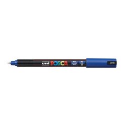 Dekormarker 0,7-1mm, Uni, Posca PC-1MR kék Dekormarker Uni