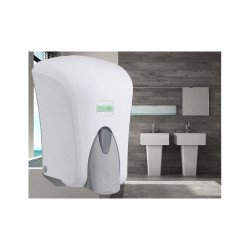 Adagoló folyékony szappanhoz 1 liter műanyag S6 Vialli fehér Adagolók, tárolók, készülékek Vialli