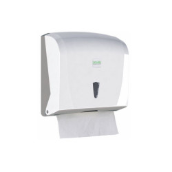 Adagoló V hajtogatású kéztörlőhöz műanyag Vialli K40 fehér Adagolók, tárolók, készülékek Vialli