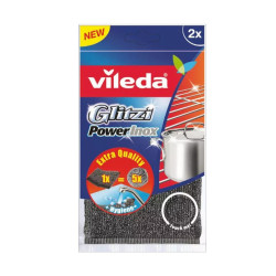 Súrolópárna inox 2 db/csomag Vileda Glitzi Power_F17202 Szivacsok, kendők, súrolók Vileda háztartási
