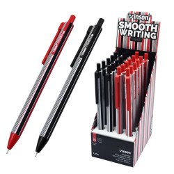 Golyóstoll nyomógombos 0,7mm Vinson Line F4 vegyes test displ 24 db/display Golyóstoll Vinson