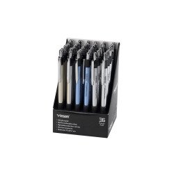 Golyóstoll nyomógombos Vinson 505f vegyes displ 36 db/display Golyóstoll Vinson