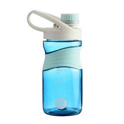 Palack, műanyag, markolattal, kupakos, 450 ml, Wabo, kék Kulacs, termosz Wabo