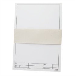 Műszaki rajzlap keretes A4, 10ív/csomag Írólap, rajzlap Civis
