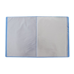 Iratvédő mappa A4, 40 tasakos Bluering®, kék Iratvédő mappa Bluering