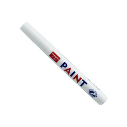 Lakkmarker 2-3mm, kerek fehér Lakkmarker King Garl