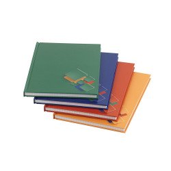 Beírókönyv A5, 96lap, keményfedeles egyszínű Educa kockás Karton beíró Educa