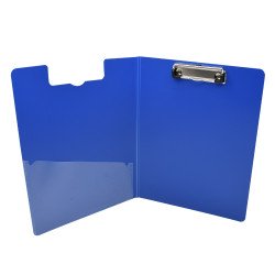 Felírótábla fedeles extra merev A4, PP Bluering® kék Felírótábla Bluering