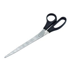 Olló 25cm, műanyag fekete nyél Bluering® Ollók, kések Bluering