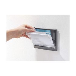 Irányítótábla, 149x52,5mm, Durable szürke Vizuál, irányító tábla Durable