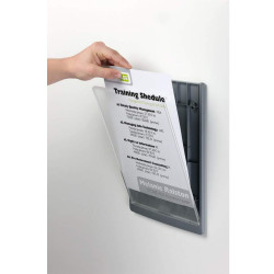 Irányítótábla, 210x297mm, Durable kék Vizuál, irányító tábla Durable