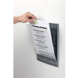 Irányítótábla, 210x297mm, Durable kék Vizuál, irányító tábla Durable