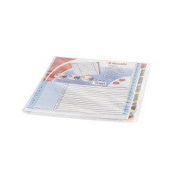 Elválasztólap, A4, Maxi regiszteres 1-31 laminált karton előlap 100210 Esselte Elválasztó lap Esselte