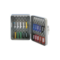 Kulcsszekrény 20 férőhelyes, DONAU Kulcsjelölő címke Donau