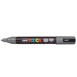 Dekormarker 1,8-2,5mm, Uni Posca PC-5M mélyszürke Dekormarker Uni