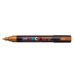Dekormarker 1,8-2,5mm, Uni Posca PC-5M bronz Dekormarker Uni