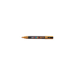Dekormarker 0,9-1,3mm, Uni-Posca PC-3ML csillámló narancs Dekormarker Uni