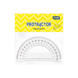Szögmérő Educa 180°, felakaszható tasakban Vonalzó, szögmérő Educa