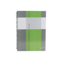 Spirálfüzet A6, 80lap kockás, keményfedelű Marker Linear Spirálfüzet Marker