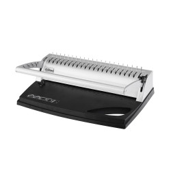 Spirálozógép, műanyag spirálkötéshez, 120lap, lyukasztás 8lap, Sax 888 Spirálozógép Sax