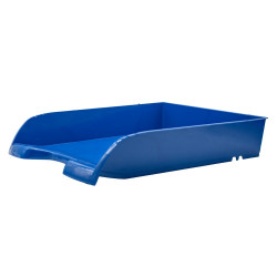 Irattálca műanyag 550 extra széles 345x270x67mm, Bluering®, kék Irattálca Bluering