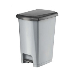 Szemetes kuka pedálos műanyag 25 literes antracit UP401-245 Papírkosár, szemetes Planet