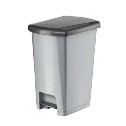 Szemetes kuka pedálos műanyag 25 literes antracit UP401-245 Papírkosár, szemetes Planet