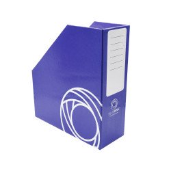 Iratpapucs 9cm, karton, fóliázott Bluering® sötétkék Iratpapucs Bluering