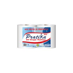 Ipari törlő 2 rétegű tekercses átmérő: 26 cm 800 lap/tek 2 tekercs/karton Paperdi Pratika 800_BI8S800 Papírtörlők Paperdi