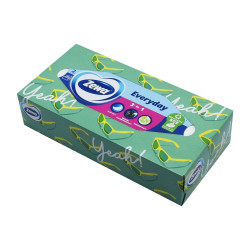 Papírzsebkendő 2 rétegű 100 db/csomag Zewa Everyday Papírzsebkendők Zewa