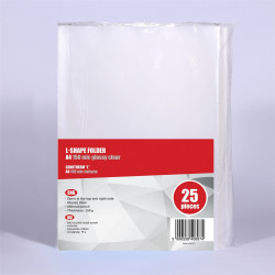 Genotherm `L` A4, 130 micron víztiszta Redin 25 db/csomag, L genotherm Redin