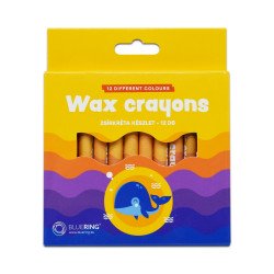 Zsírkréta készlet, 12klf. szín Kréta Egyéb