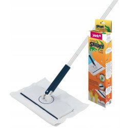 Lapos univerzális felmosó 360° elforgatható fejjel nyéllel York_082230 Moppok York