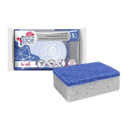 Mosogatószivacs 5 db/csomag Baktérium Stop York_034040 Szivacsok, kendők, súrolók York