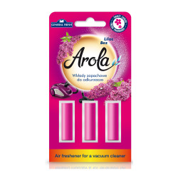Porszívó illatosító 3db/csomag Arola Orgona Légfrissítő General fresh