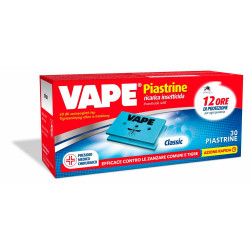 Szúnyogirtó utántöltő lap elektromos készülékhez 30 lap VAPE Repülő és mászórovarok elleni szerek Vape